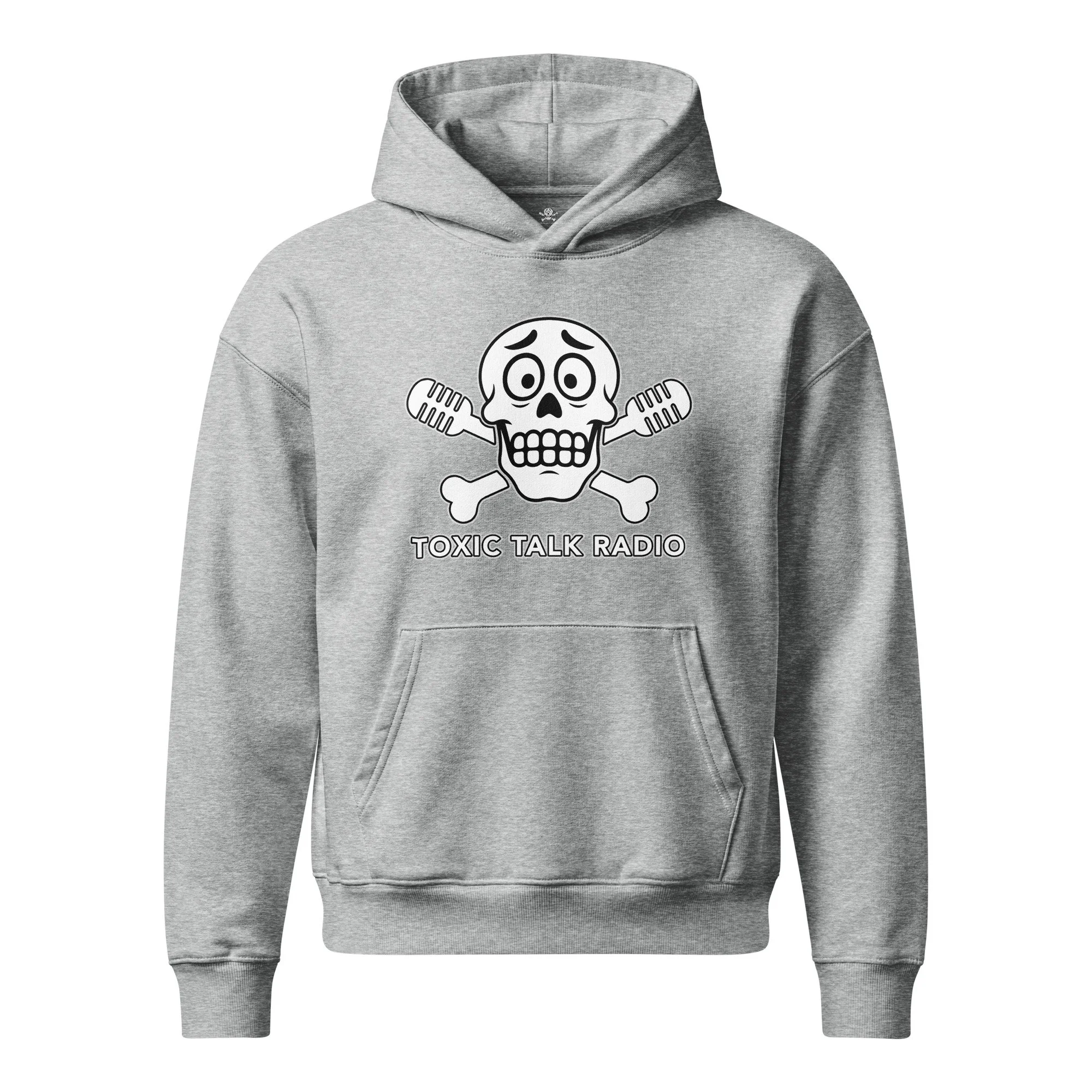 Unisex relaxed mid-weight hooded sweatshirt